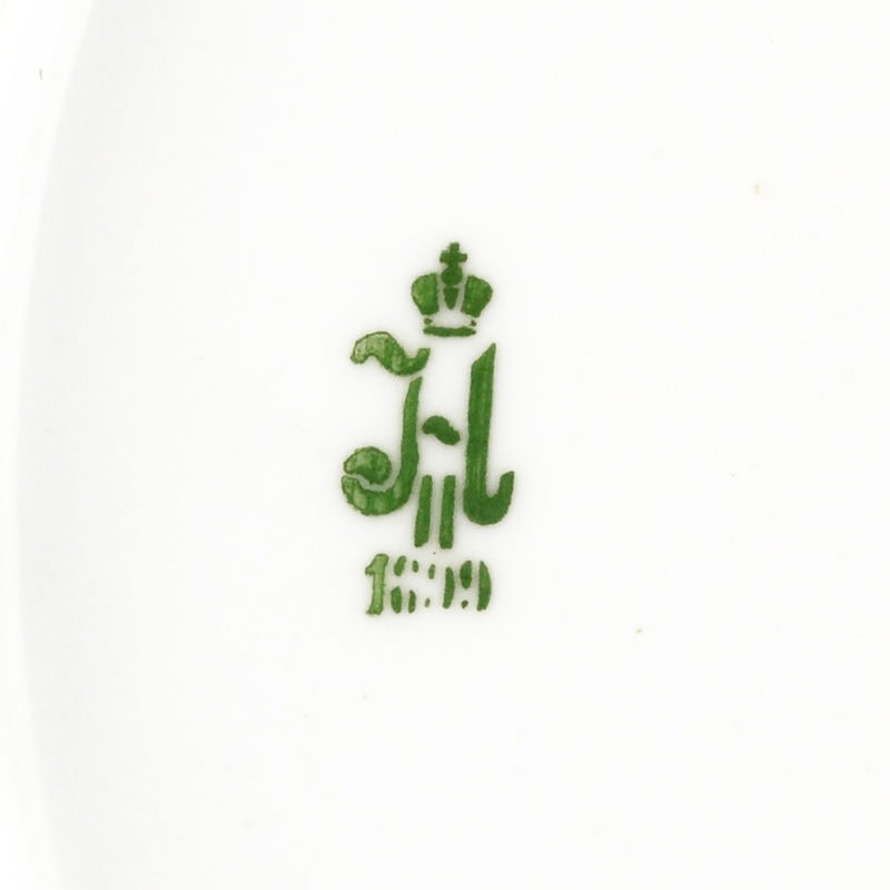 A Russian porcelain dinner plate from the Alexandrinsky Turquoise Service - Image 6