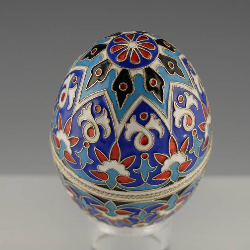 Ivan Khlebnikov Enamel Egg - Image 2
