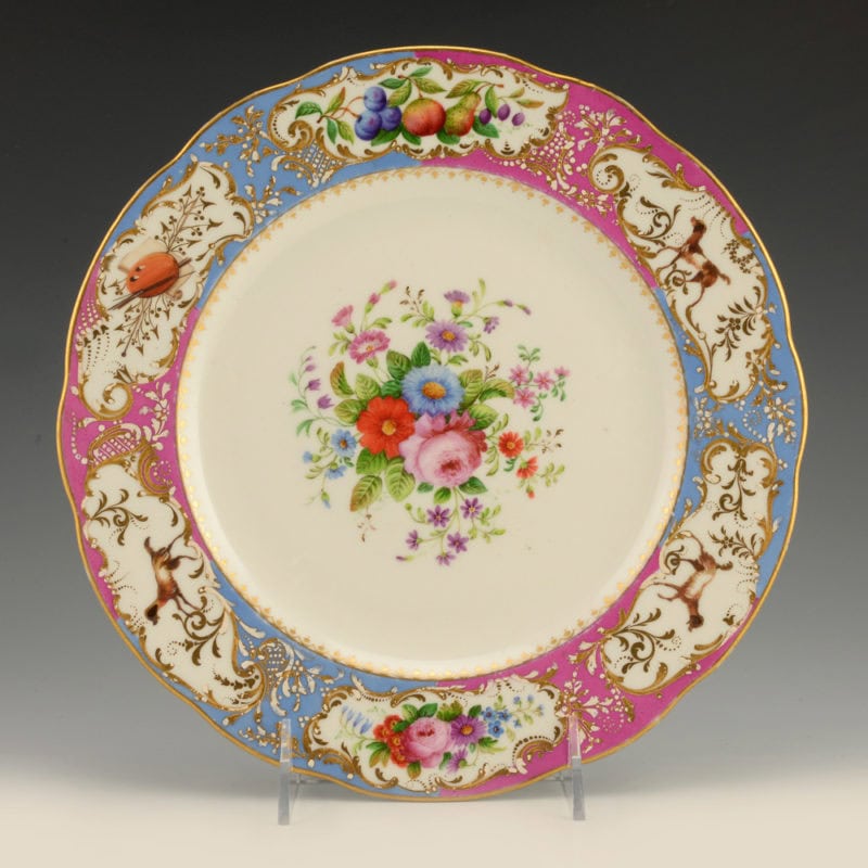 Imperial Porcelain Factory Dinner Plate Grand Duke Mikhail Pavlovich Service