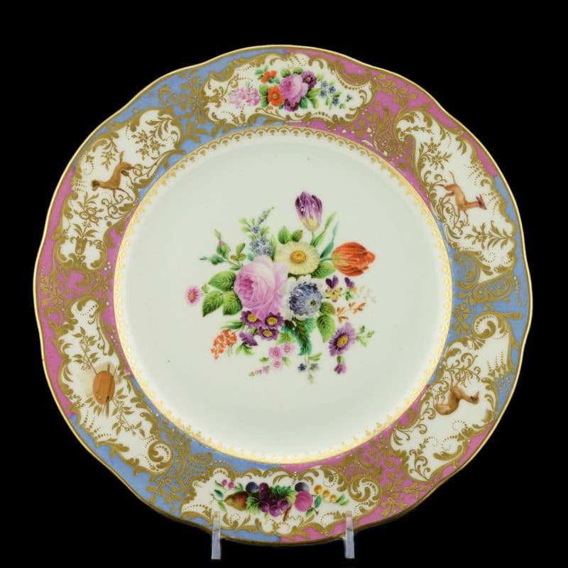 Imperial Porcelain Factory Dinner Plate Grand Duke Mikhail Pavlovich Service