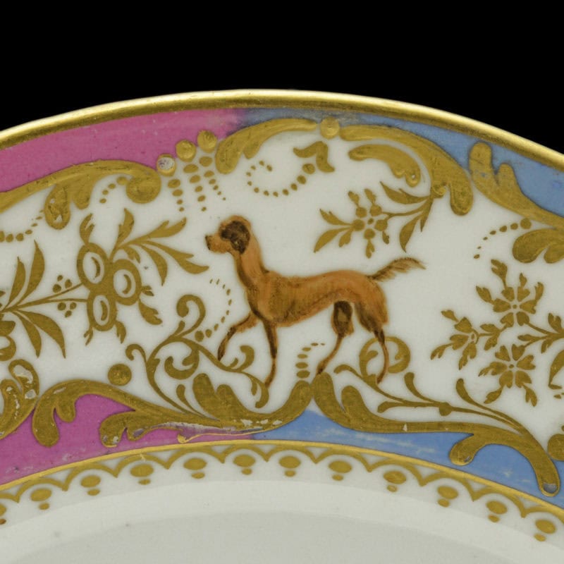Imperial Porcelain Factory Dinner Plate Grand Duke Mikhail Pavlovich Service - Image 3
