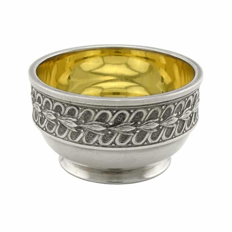 A Fabergé four-piece silver dining set for one - Image 11