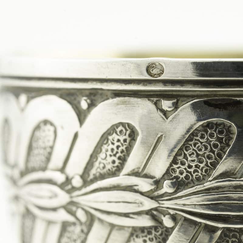 A Fabergé four-piece silver dining set for one - Image 9