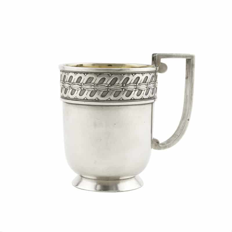 A Fabergé four-piece silver dining set for one - Image 2