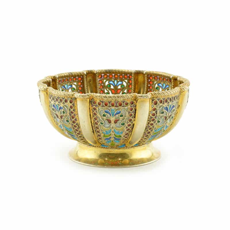 Ivan Khlebnikov Plique Enamel Bowl