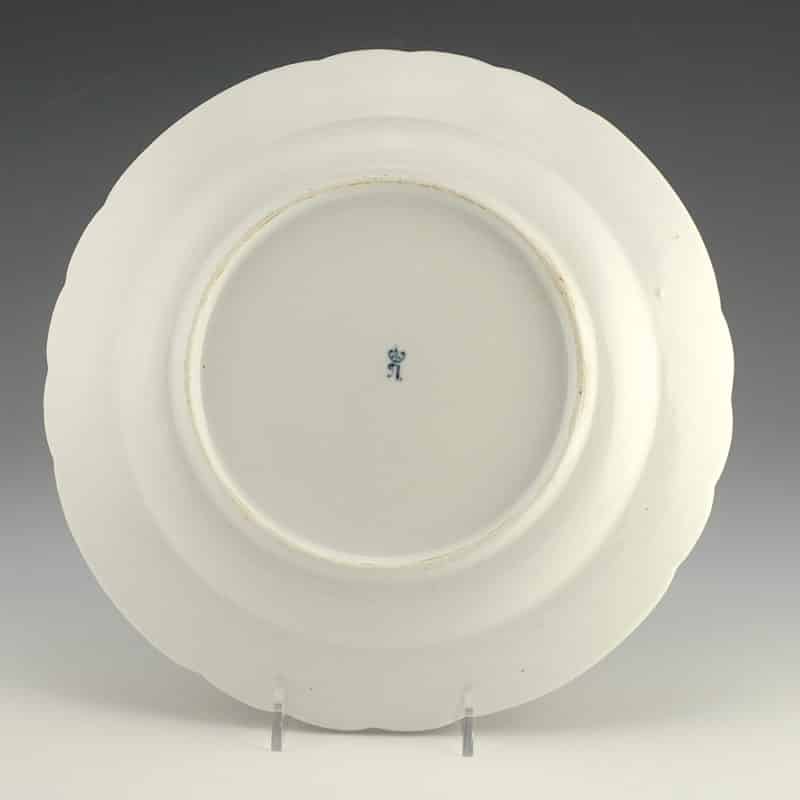 Russian Imperial Porcelain Factory Floral Plate - Image 4