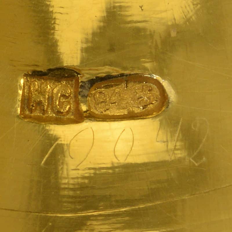 Ivan Saltykov shaded cloisonné enamel Easter egg - Image 5