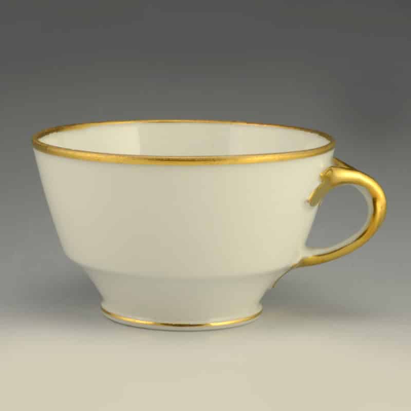 Russian Imperial Porcelain cup & saucer from the Coronation Service of Alexander III - Image 5