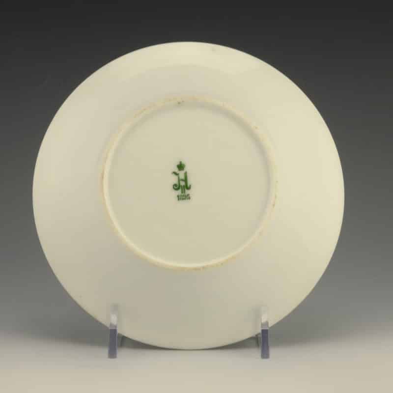 Russian Imperial Porcelain cup & saucer from the Coronation Service of Alexander III - Image 3