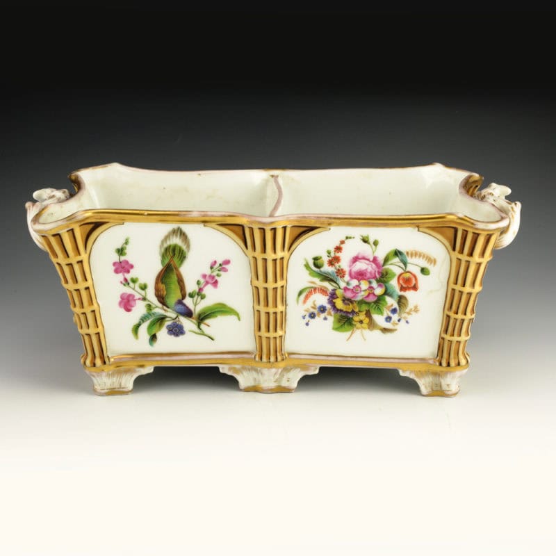 A Miklashevsky Porcelain Double Jardinière - Image 5