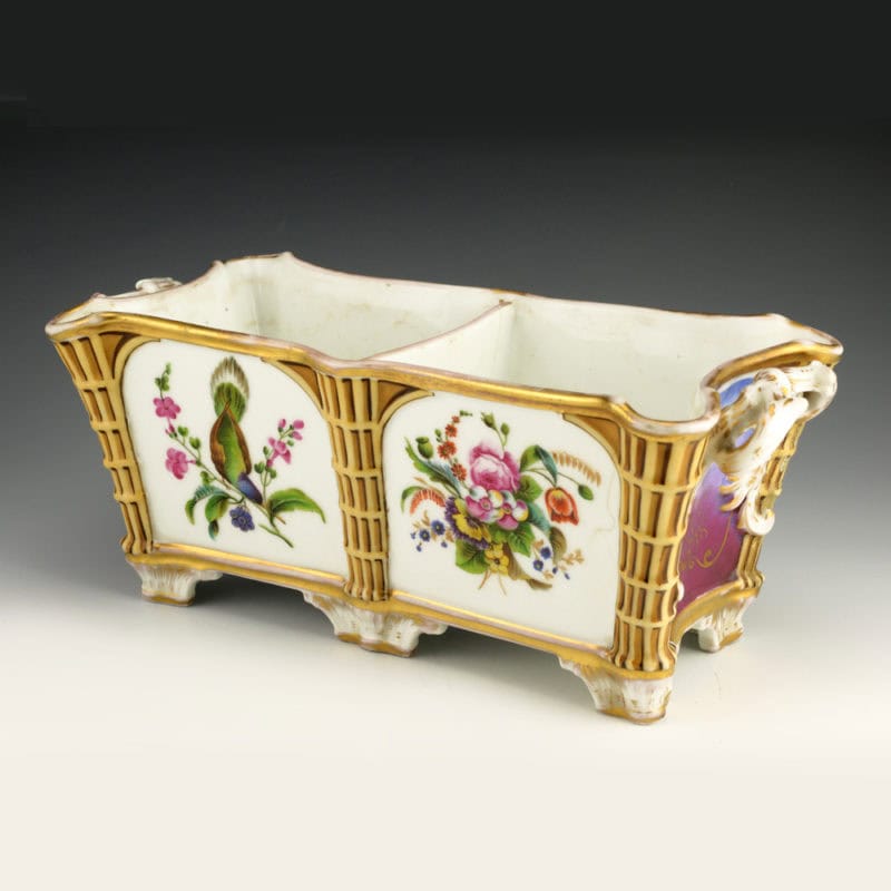 A Miklashevsky Porcelain Double Jardinière - Image 4