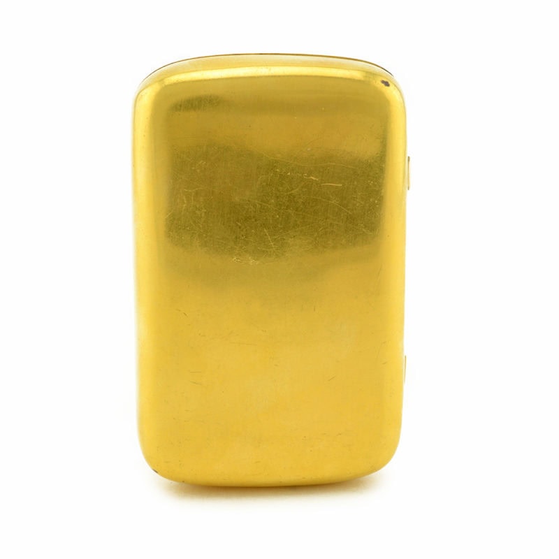 A Fabergé Brass Wartime 1915 Cigarette Case - Image 2