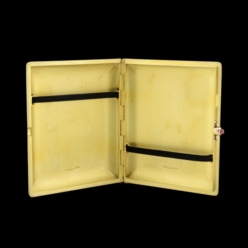 A Fabergé Hollming guilloché enamel cigarette case - Image 4