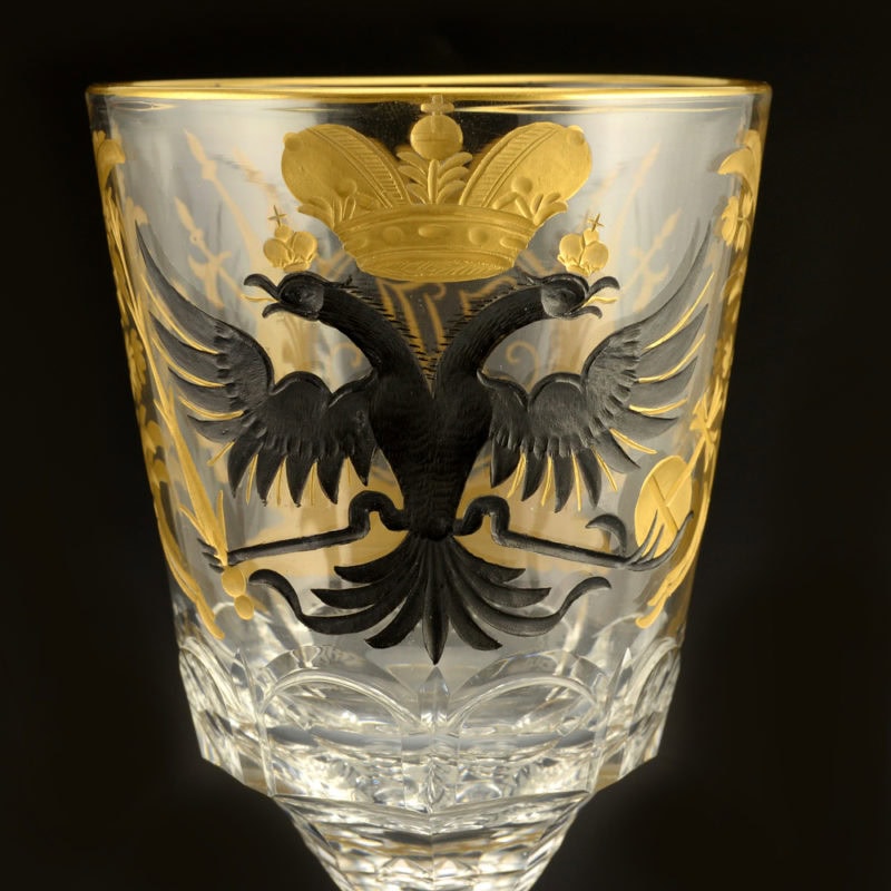 A Russian goblet from the service for the Romanov Tercentenary - Image 3