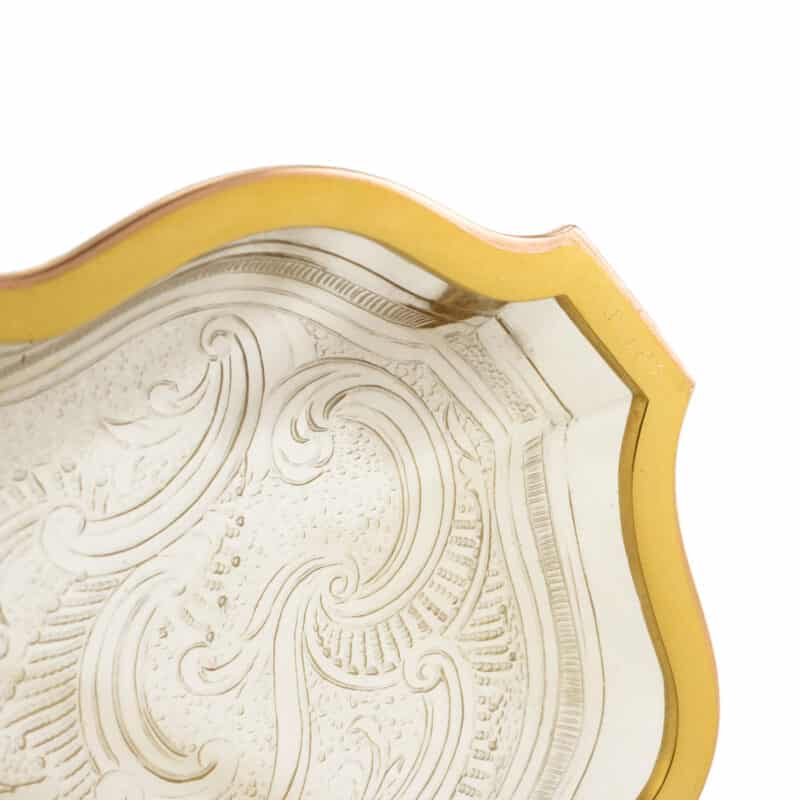 Russian Jeweled, Gold Mount Carved Smoky Quartz Box, Viktor Finikov, Bolin - Image 5
