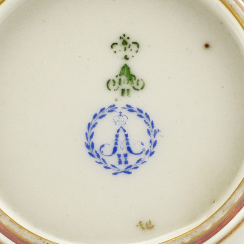 Russian Imperial oyster dish from the Banquet Service of Grand Duke Alexander Alexandrovich - Image 2