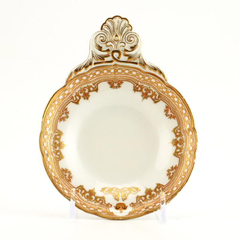 Russian Imperial oyster dish from the Banquet Service of Grand Duke Alexander Alexandrovich