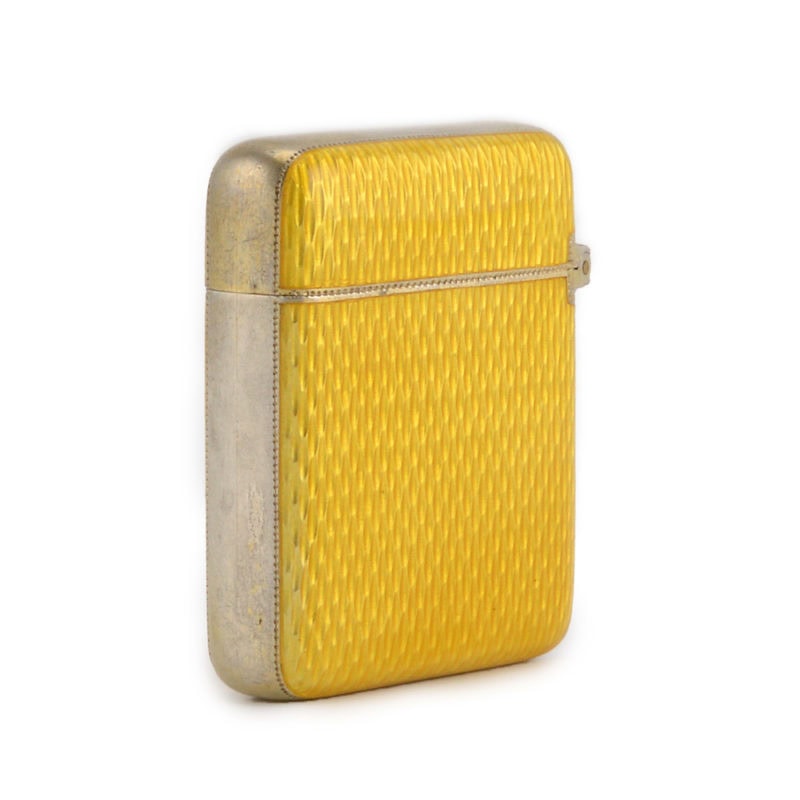 A Russian guilloché enamel vesta or match case by Pankratiev - Image 4