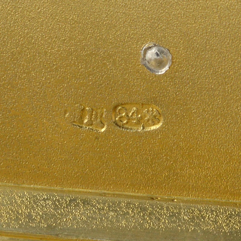 Grand Duke Vladimir Alexandrovich: A Russian Imperial silver & enamel cigarette case with his monogram - Image 6