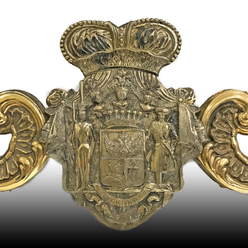 Count Ivan Paskevich-Erivanskii: A Polish gilded silver table mirror - Image 2
