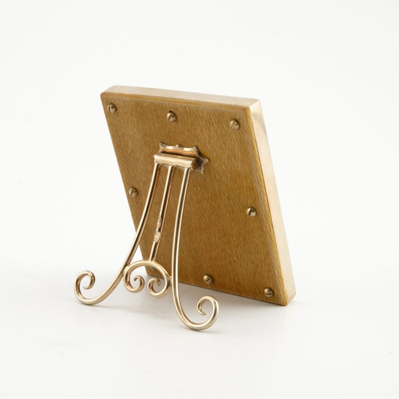 Fabergé guilloché enamel photograph frame by Aarne - Image 5
