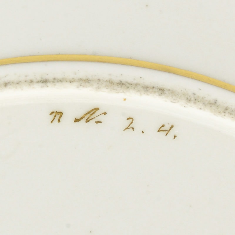 Imperial Porcelain Factory Kremlin Service plate - Image 4