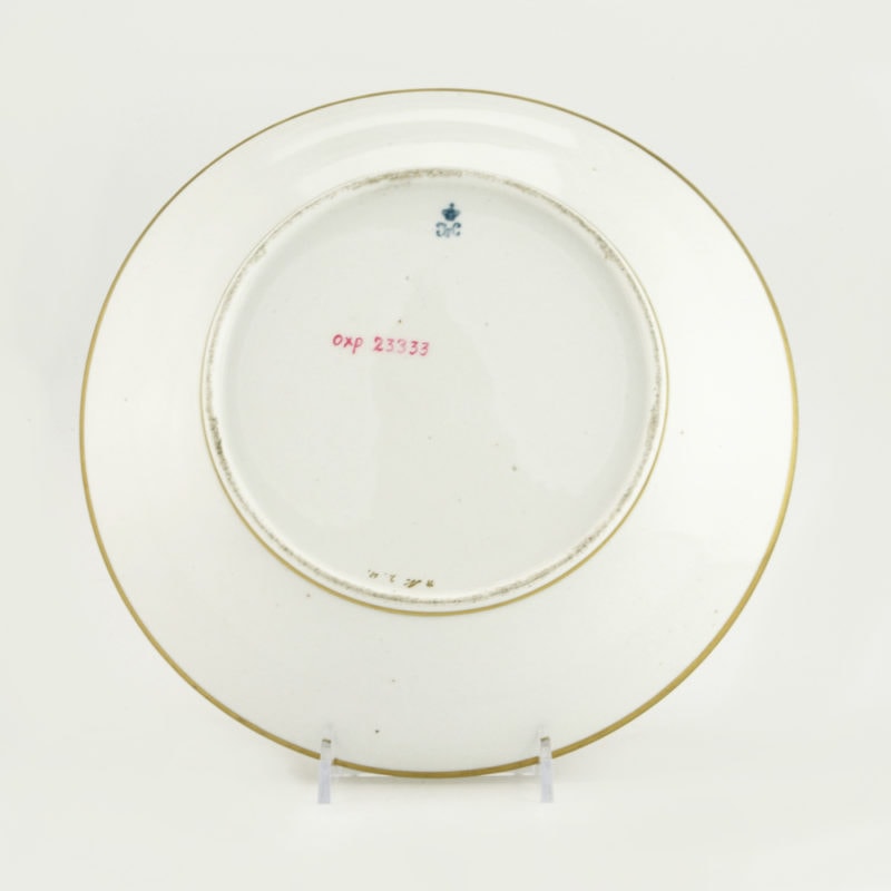Imperial Porcelain Factory Kremlin Service plate - Image 2
