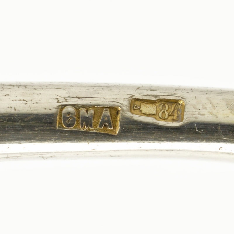 6th Artel shaded cloisonné enamel serving spoon - Image 4