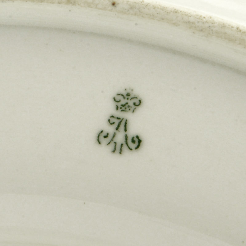 An impressive Imperial Porcelain Factory tureen with cover & underplate from the so-called Cobalt Service - Image 5