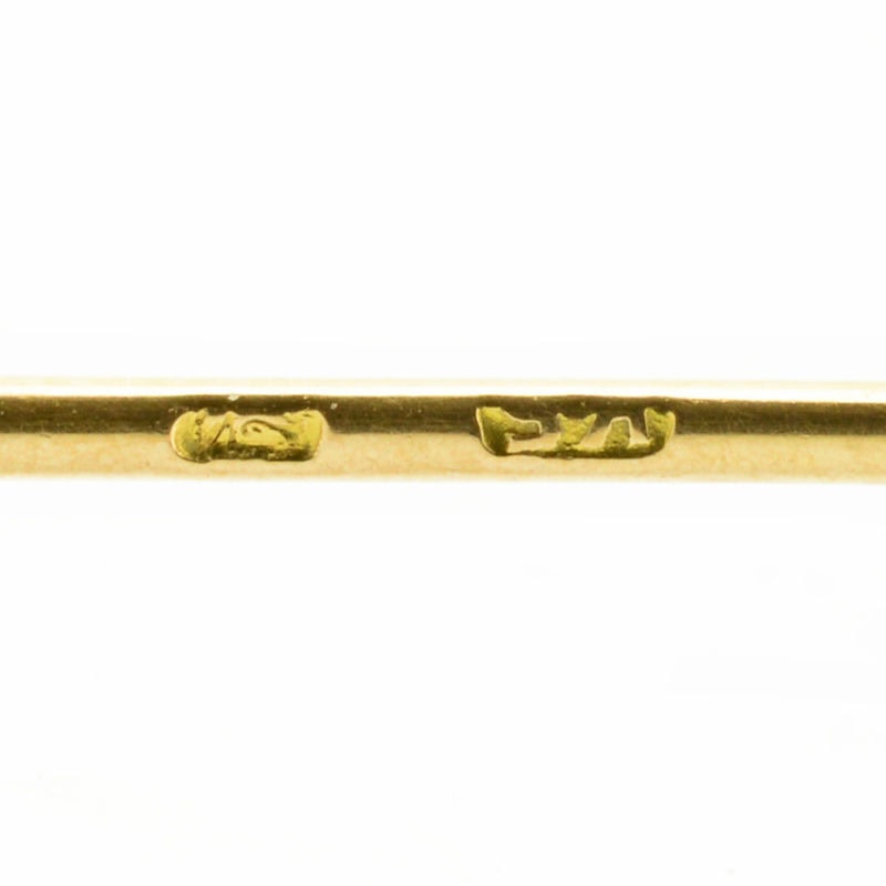 A Russian gold, diamond, & pearl Art Nouveau brooch by Court Jeweler Karl Bok - Image 5
