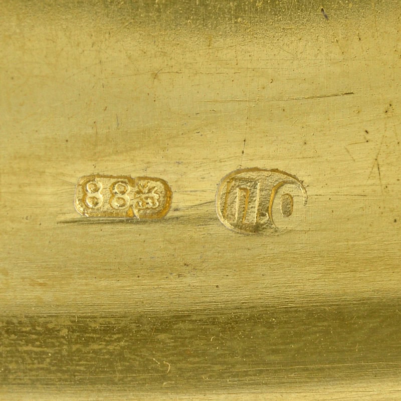 Pavel Ovchinnikov cloisonné & pictorial enamel case - Image 5