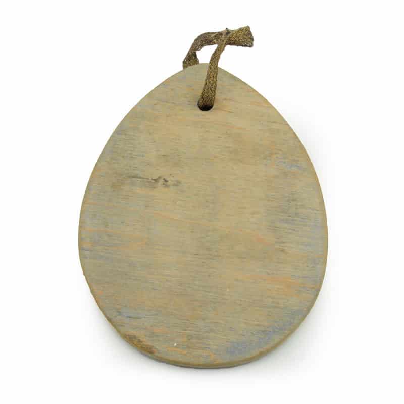 Grand Duchess Xenia Alexandrovna: A hand-painted wood Easter egg decoration - Image 2