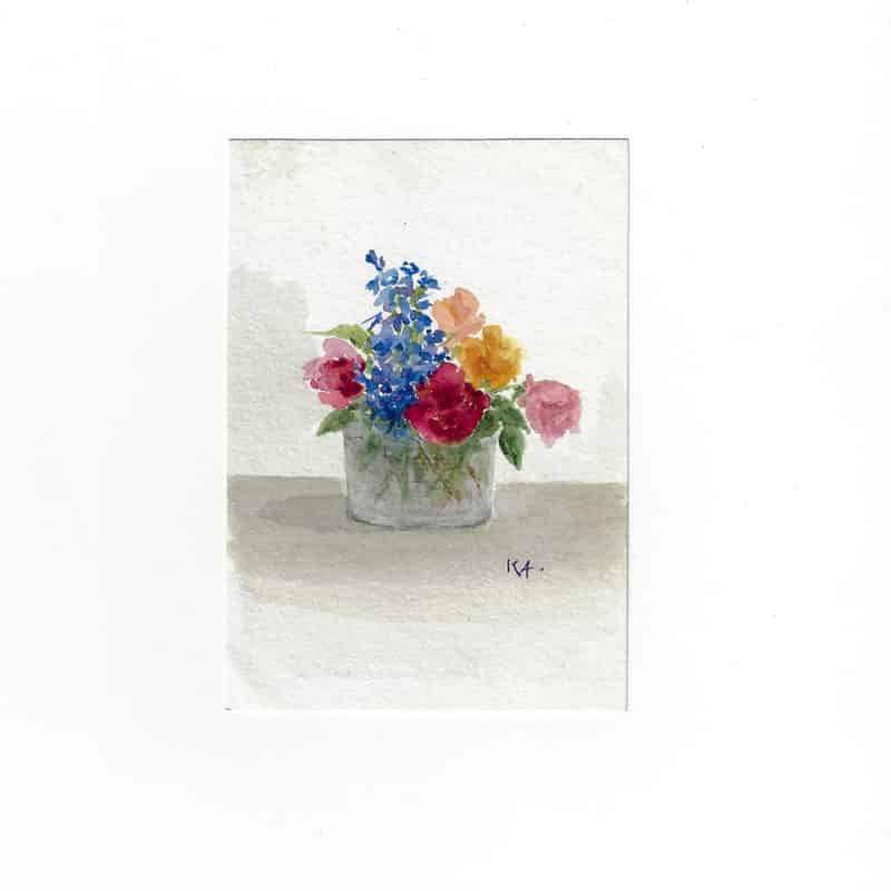 Grand Duchess Xenia Alexandrovna Watercolor