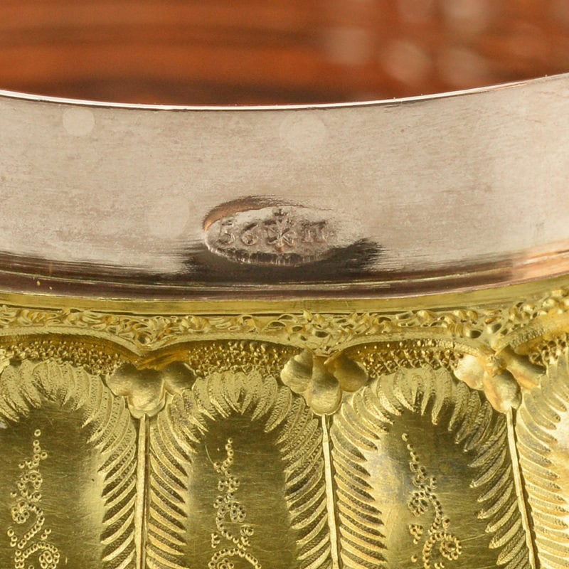 Empress Maria Alexandrovna: A diamond-set gold Imperial presentation snuffbox - Image 8