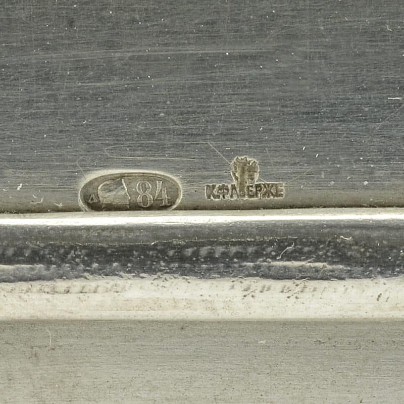 A Fabergé silver & en plein enamel notepad cover - Image 6