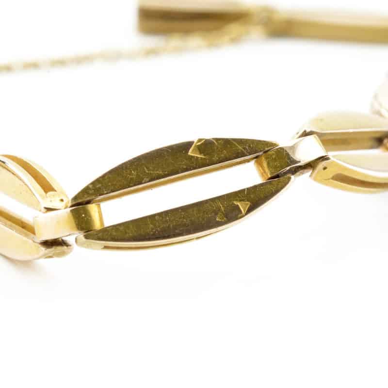 A rare Russian Imperial presentation gold, diamond, & guilloché enamel bracelet - Image 6