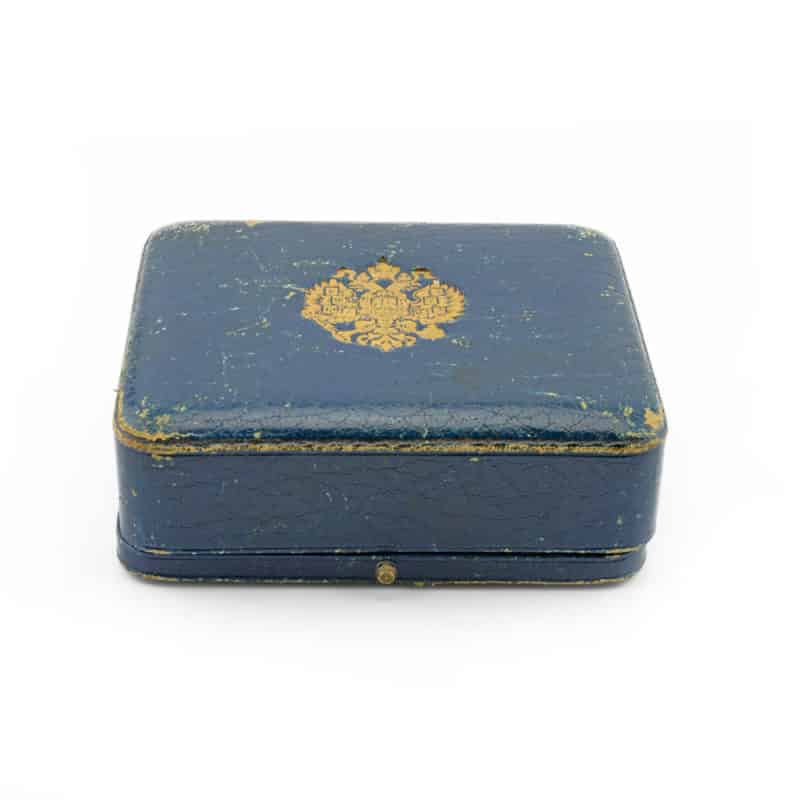 A rare Russian Imperial presentation gold, diamond, & guilloché enamel bracelet - Image 2