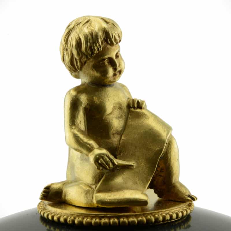 A Russian gilded silver & Jasper Vase - Image 4