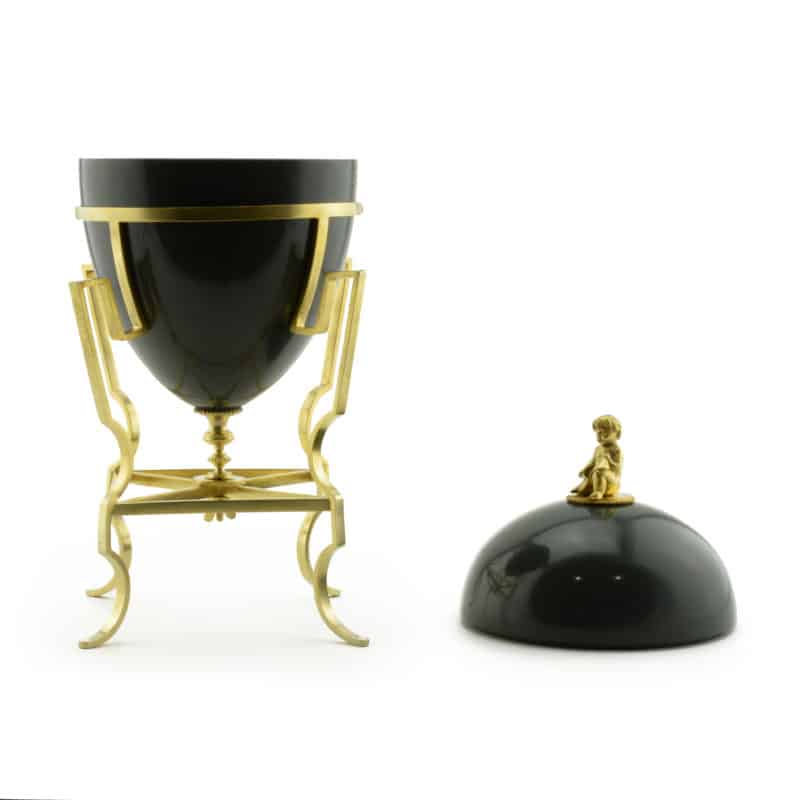A Russian gilded silver & Jasper Vase - Image 6