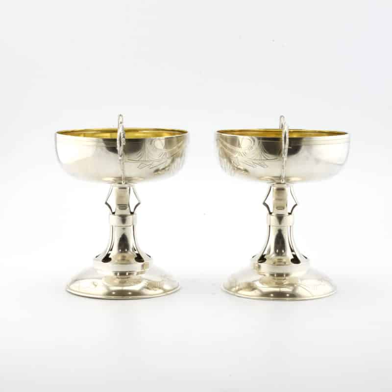 A Pair of Russian Silver Two Handled Cups, Adrian Ivanov - Image 3