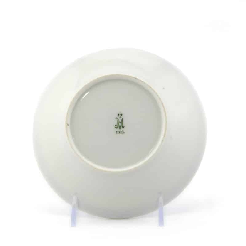 A Russian Imperial Porcelain Factory Cup & Saucer from The Tsarskoe Selo Service - Image 3