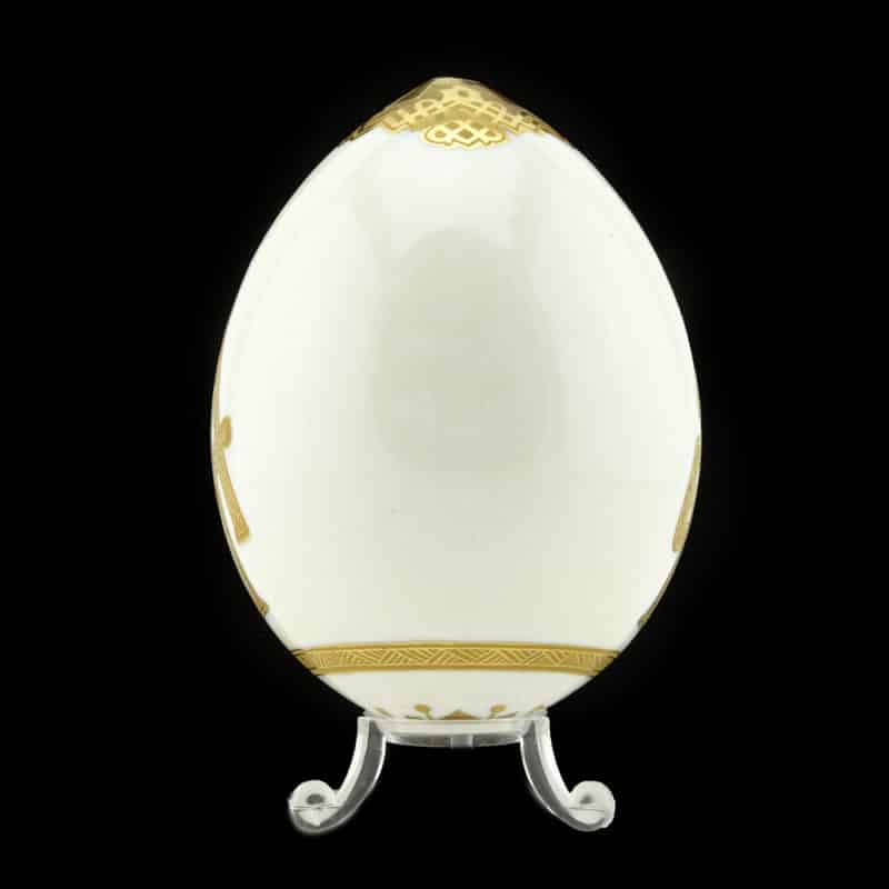 An early Alexander III porcelain Imperial presentation Easter egg - Image 3
