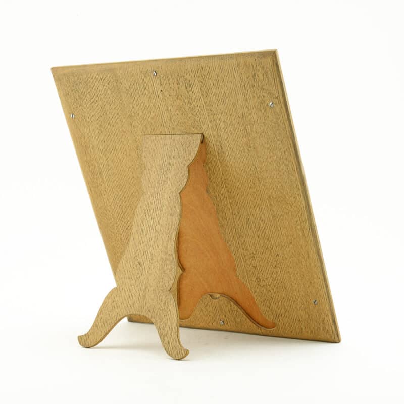 A Faberge Silver, Enamel and Wood Photograph Frame, Workmaster Henrik Wigstrom - Image 3