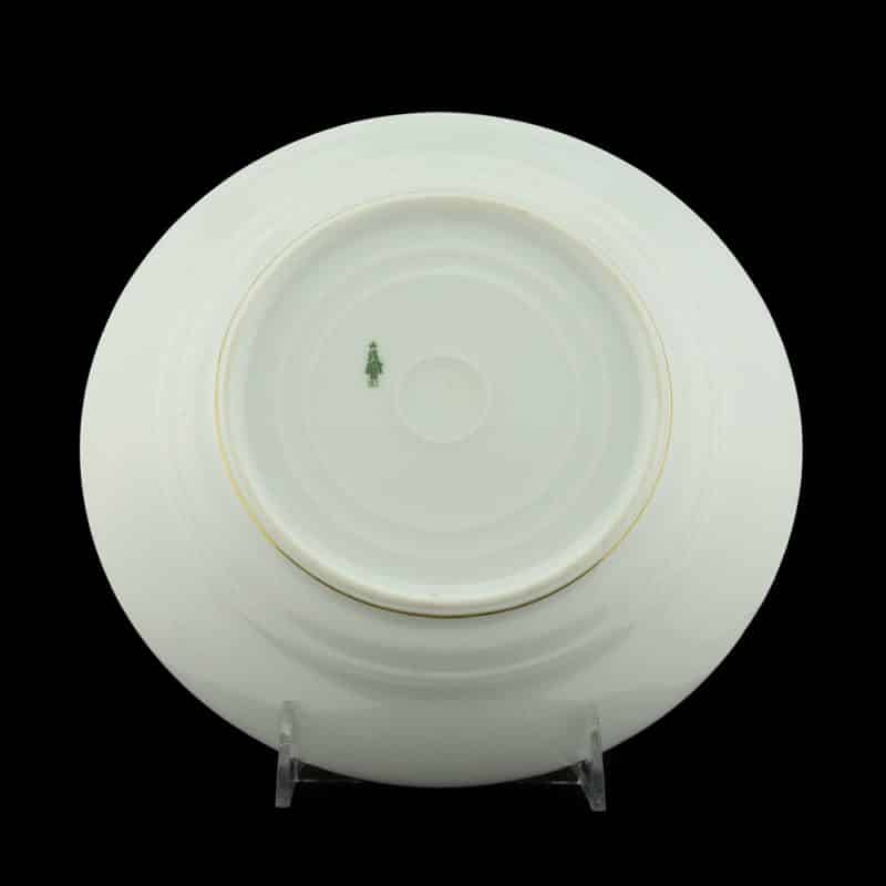Russian Porcelain Plate from an Everyday Service for Grand Duke Alexander Alexandrovich - Image 3