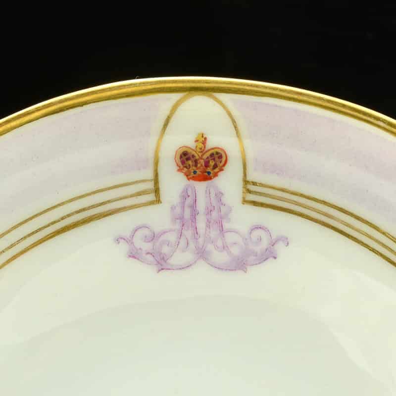 Russian Porcelain Oyster Dish From The Service of Grand Duke Alexander Alexandrovich - Image 2