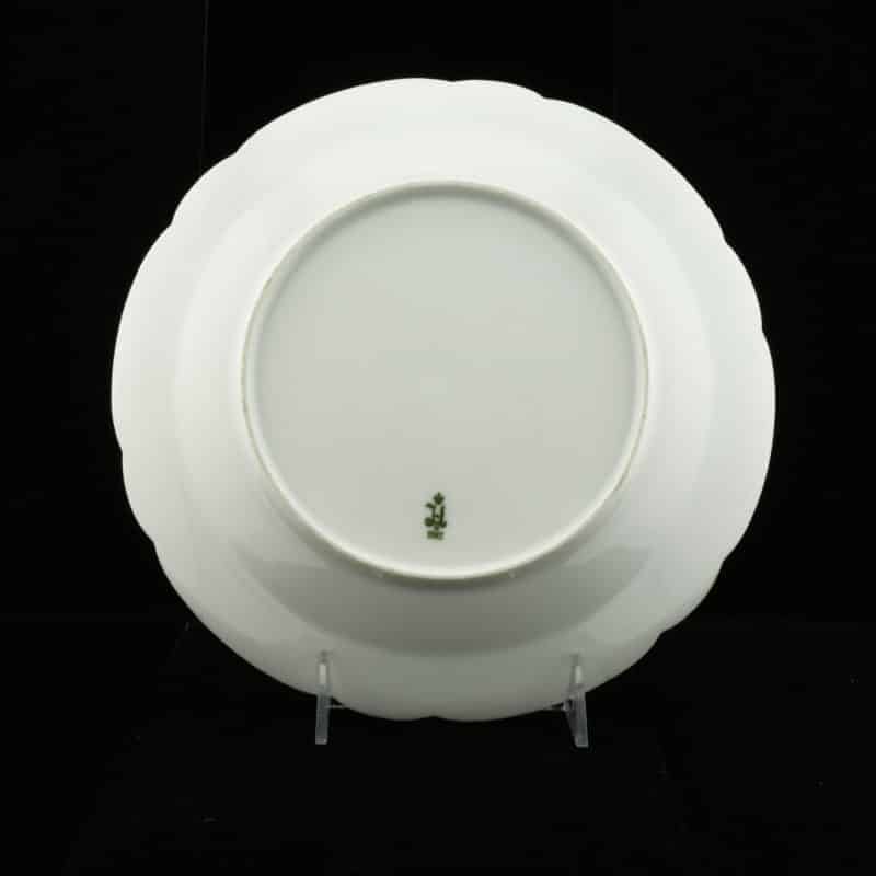 A Russian porcelain dinner plate from the Alexandrinsky Turquoise Service - Image 5