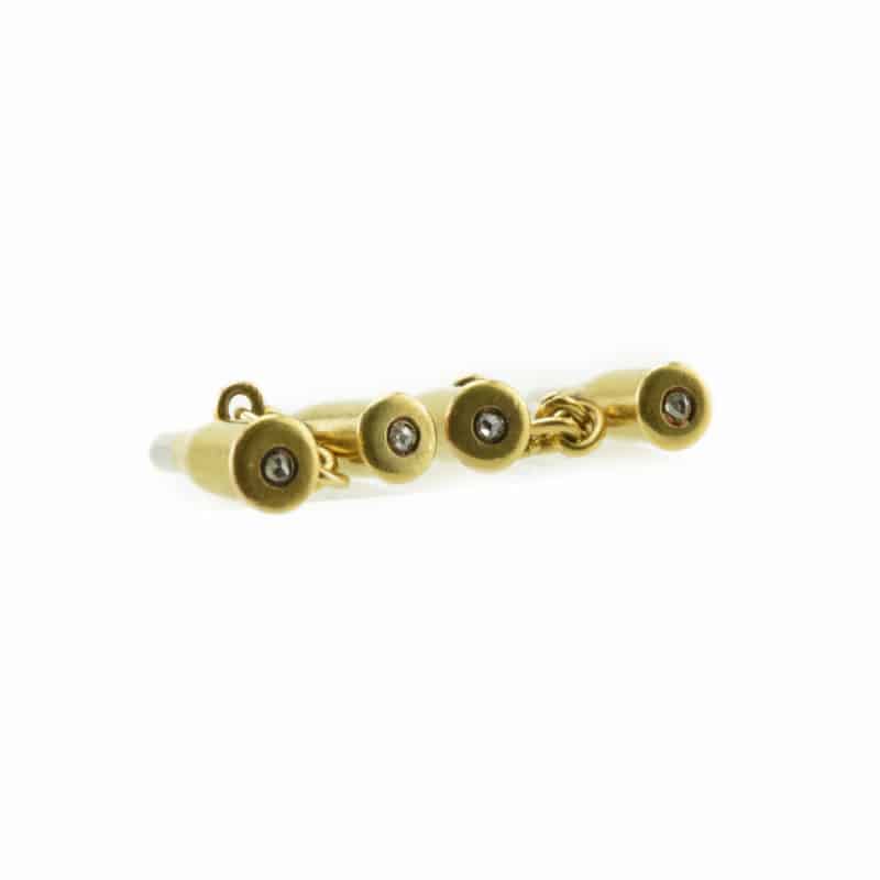 Russian Grand Duke Peter Nikolaevich Cufflinks - Bullet Cartridges - Image 2