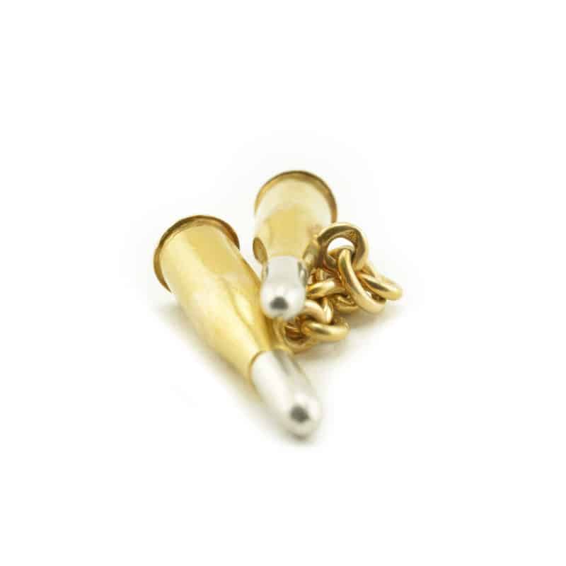 Russian Grand Duke Peter Nikolaevich Cufflinks - Bullet Cartridges - Image 3