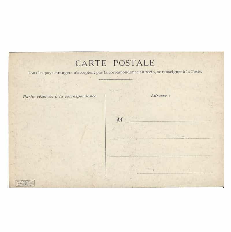 A French printed postcard with portrait of Nicholas II after a photo by Pasetti - Image 2