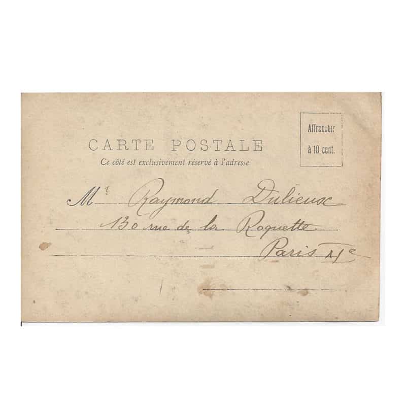 A French photo postcard with Tsar Nicholas II in naval uniform - Image 2